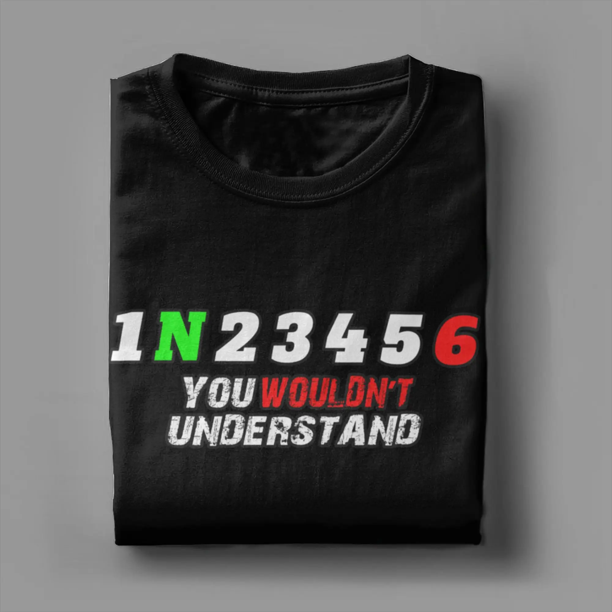 خمر 1N23456 معدات الدرجات النارية تي شيرت الرجال الياقة المستديرة القطن تي شيرت ركوب موتو Super Moto الدراجة قصيرة الأكمام تي شيرت بلايز