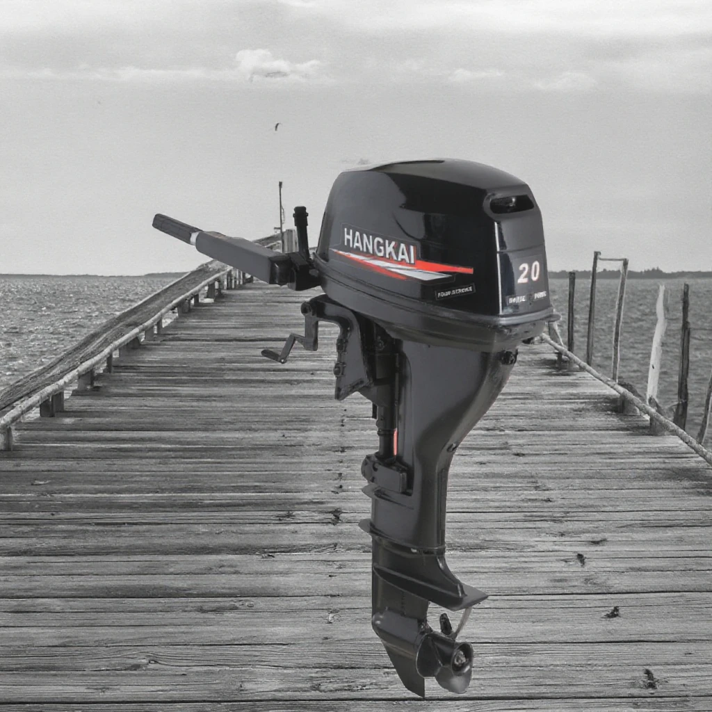 

20HP 4-Stroke 323cc Air Cooled Outboard Motor CDI Ignition for Dinghy Fishing Boat Pontoon Yacht Lightweight Durable