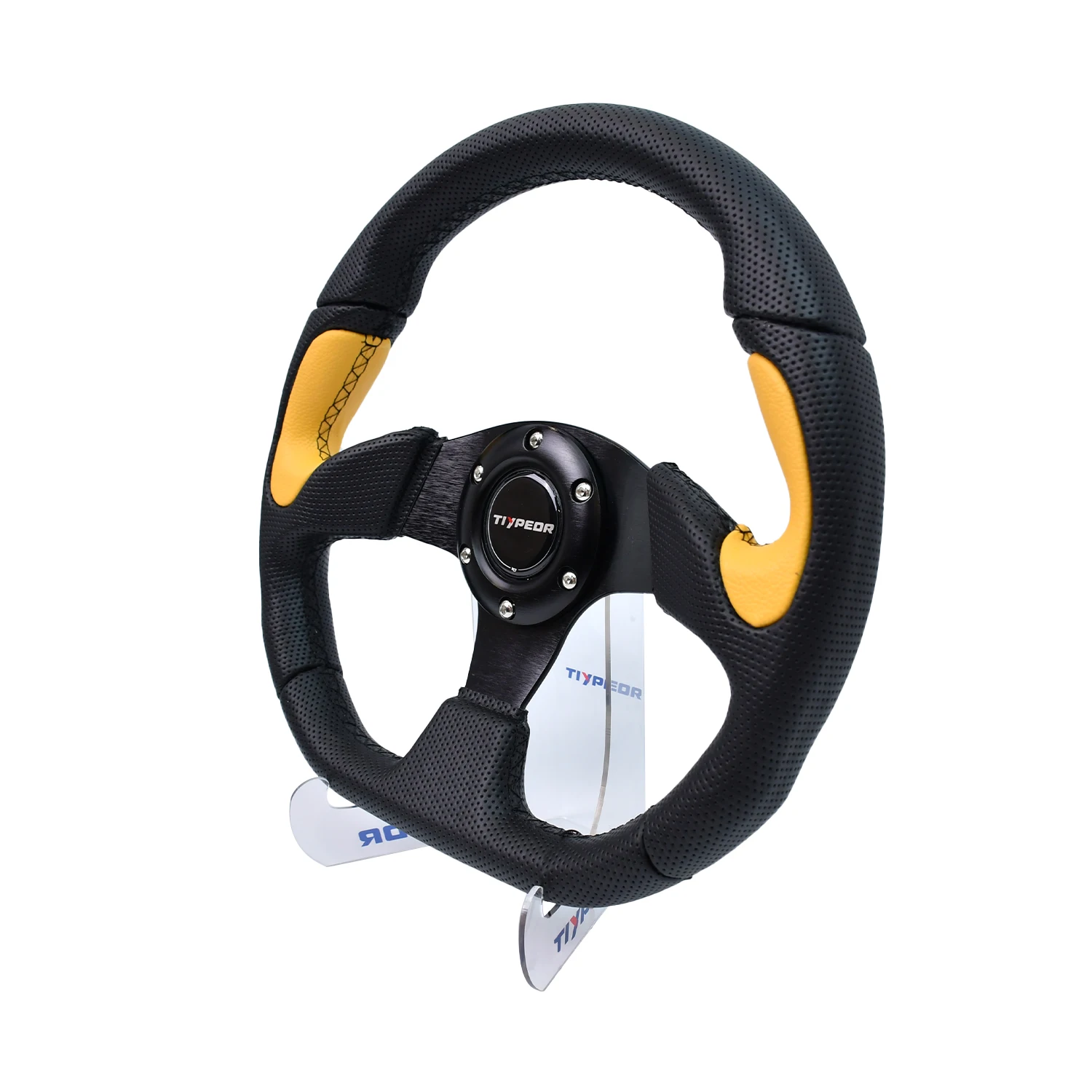 

320mm 13 Inch Tiypeor Universal Pvc Racing Steering Wheel Sim Racing Sports Game Steering Wheel Car Accessories