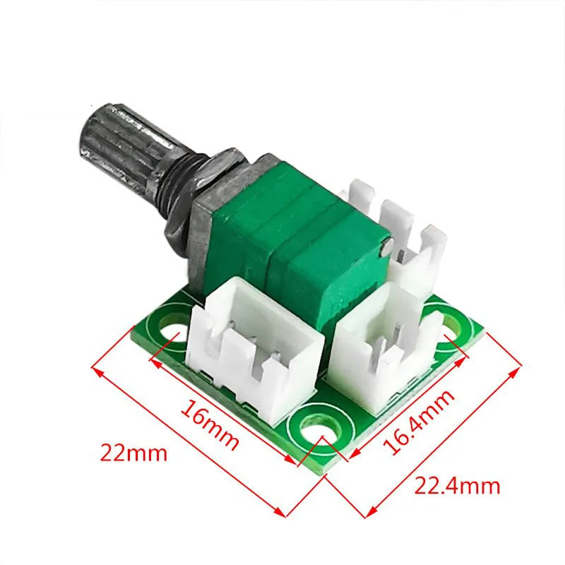 Board for Dual Channel B50K Potentiometer With Switch, 09 Type Volume Lead DIY Adapter Plate
