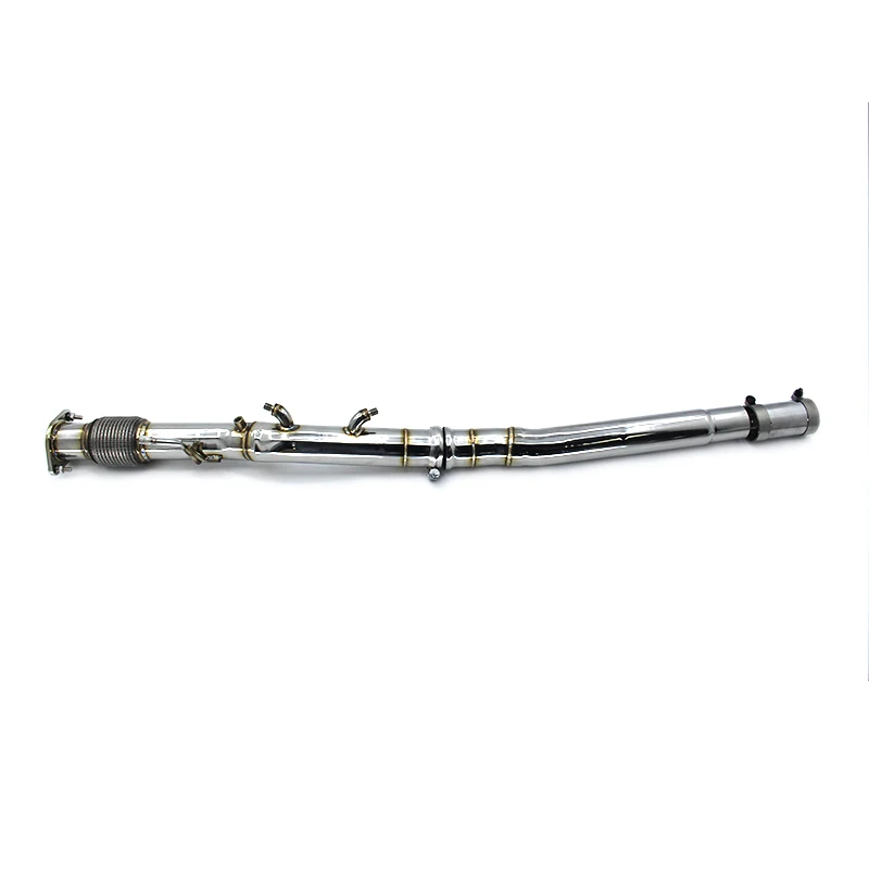 

OBM For Mercedes-Benz CLA35 AMG 2020-2022 High Performance Automobile Exhaust System 304 Stainless Steel Pipes Exhaust Downpipe