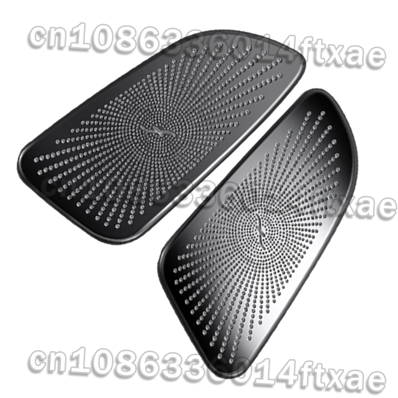 

1Pair Car Dashboard Horn Speaker Cover Trim For Mercedes Benz GLC C-Class W205 C200 C260 X253 2015-2021 Air Outlet Cover