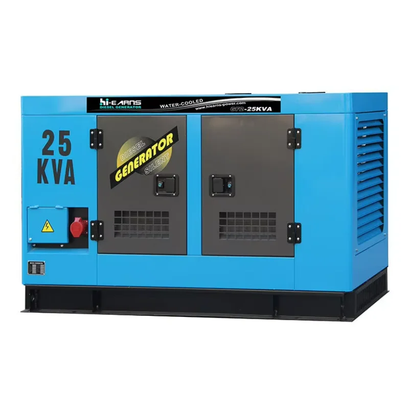 20KW 25KVA silent brushless alternator water cooled diesel generators price