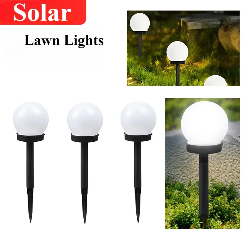 LED Solar Garden Light Outdoor Lawn Lights Pathway Waterproof Landscape Lamp Solar Lamp for Home Yard Driveway Patio Lighting