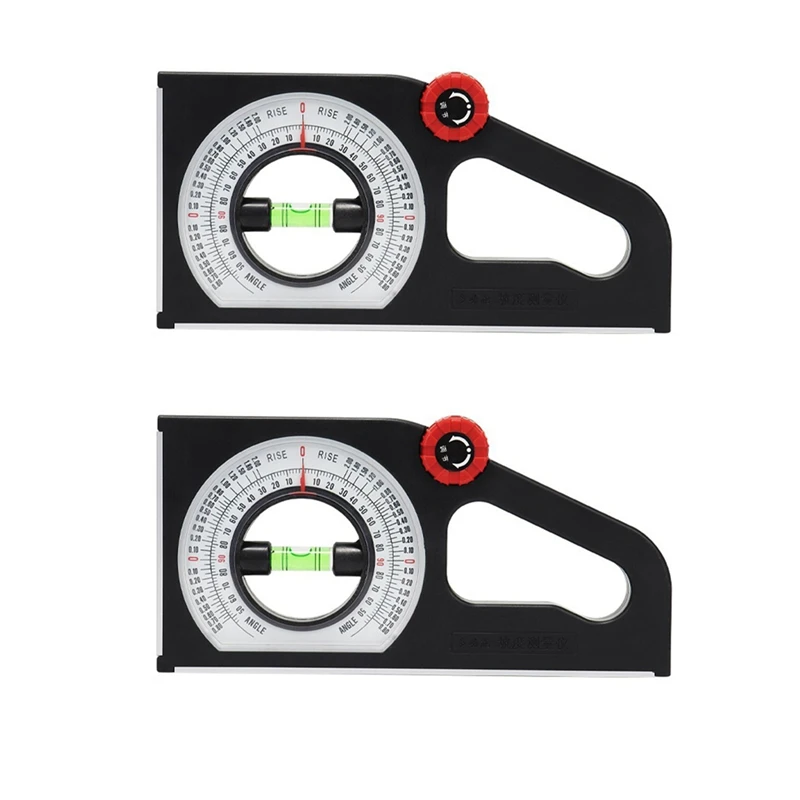 Engineering Inclinometer, Universal Slope Measuring Scale, Multifunctional Goniometer Instrument Measuring Tool A Easy To Use