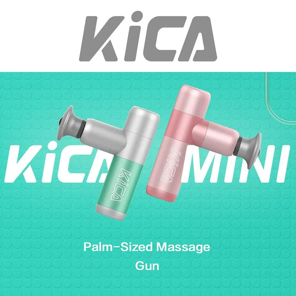 NEW KICA K2 MINI Fascia Gun Electric Body Massage 4 Vibration Speeds Handheld for Fitness Athletes Muscle Pain Relie