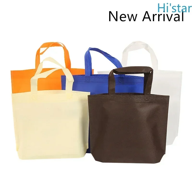 

20 Pcs High Quality Factory Non Woven Bag Shopping Bags Eco Promotional Recyle Bag For Shopping Custom Make Printed Logo Person