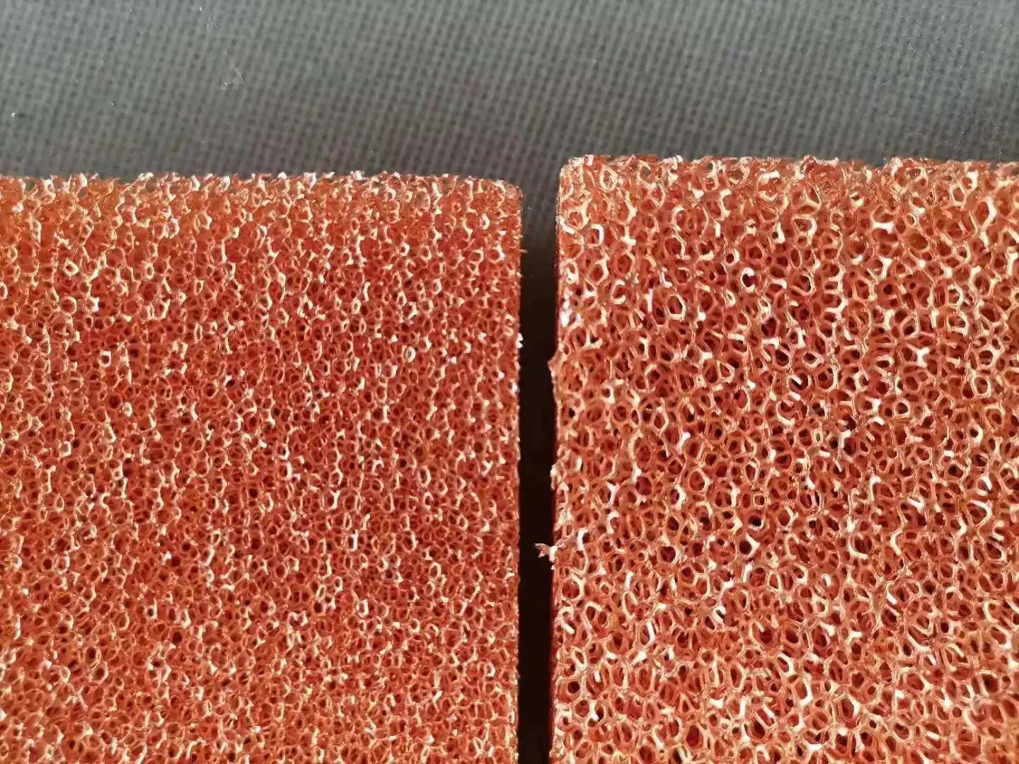 Copper Foam Board, Metal Foam, Material Experimental, Material Experimental, 20-130PPI, 80 a 25mm Espessura