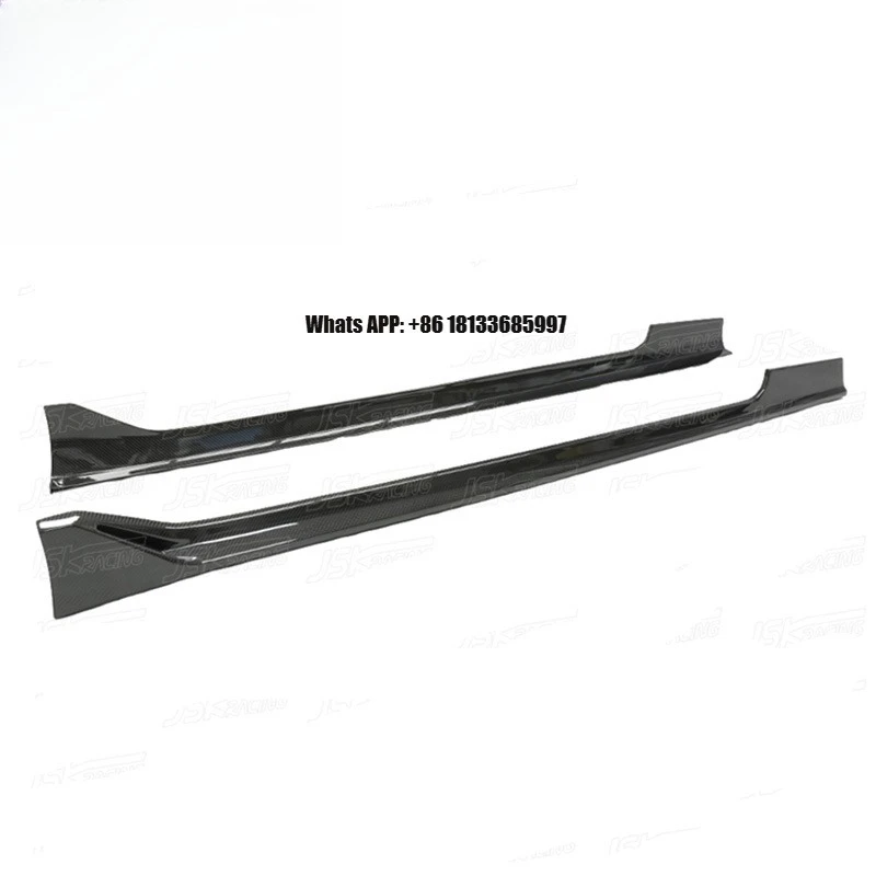 Vorstein Style Dry Carbon Fiber Side Skirts for 2023-2024 BMW 2 Series G87 M2