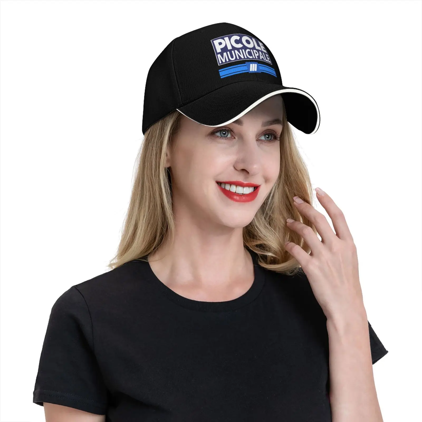 Picole Municipale 3 القياسية قبعة سائق الشاحنة قبعات البيسبول في الهواء الطلق Snapback قابل للتعديل قبعة سباق ملابس الغولف المشي لمسافات طويلة قبعة قبعة فاخرة