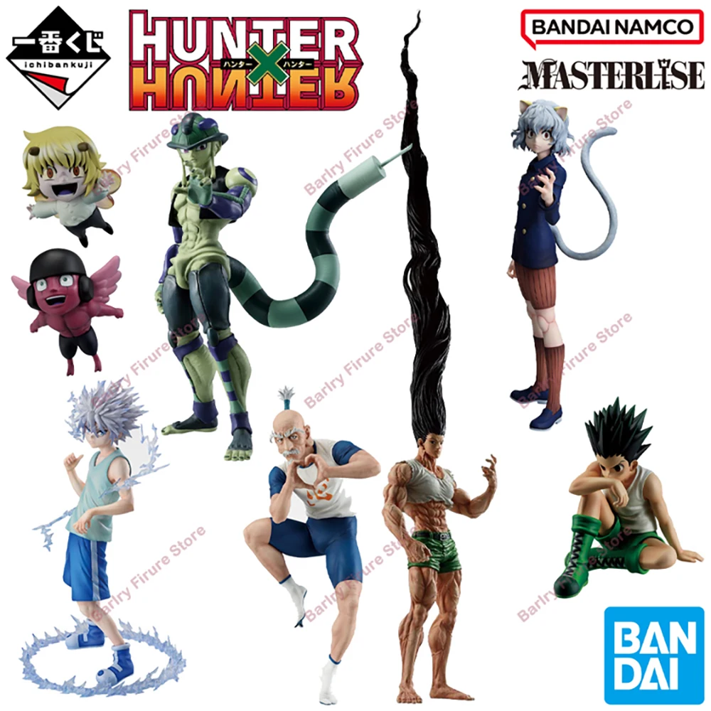 

Original In Stock BANDAI Ichiban Kuji HUNTER HUNTER CHMERA ANT Meruem Netero Gon Freecss Killua Zoldyck Neferpitou Anime Figures