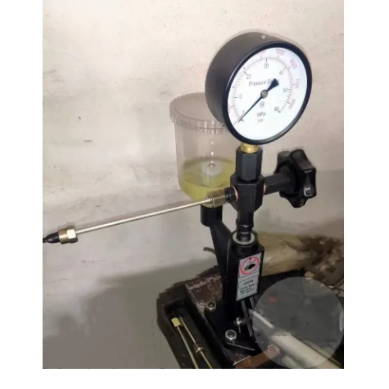 S60h Diesel Injector Nozzle Tester with Adjust Valve Hand Pump Work with Common Rail Injector Tester