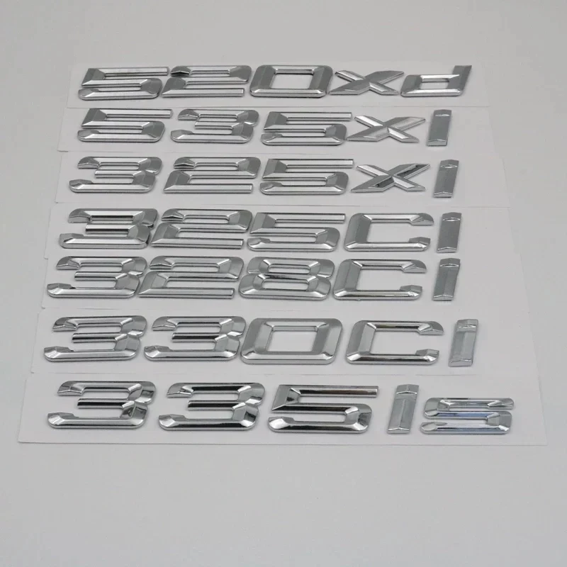 For BMW 320ci 328ci 330ci 325ci 325xi 535xi 520xi 528xi 530xi 520xd 330xd 335is 645ci 840ci 320si Rear Boot Emblem Badge Letters view 3