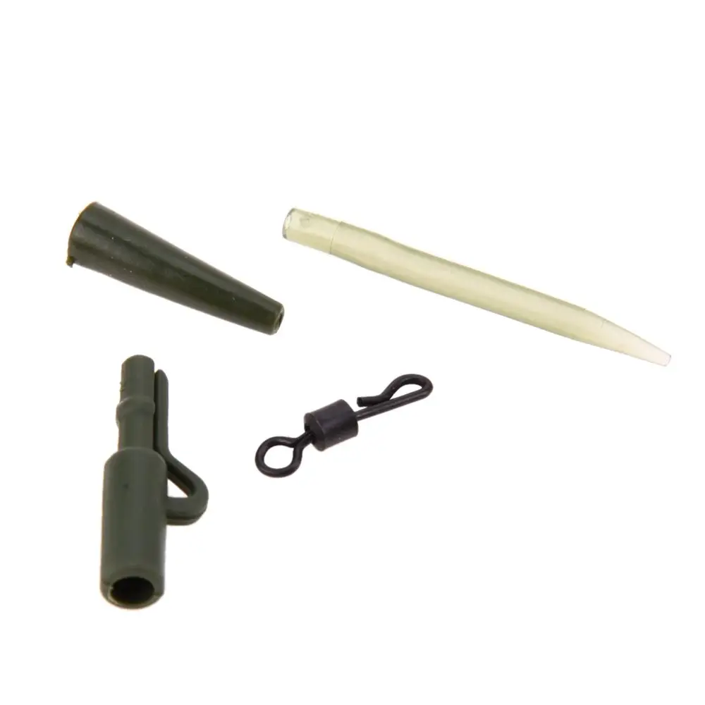 

sleeve Fishing Tools Coarse Fishing Rigs Connector Swivel Fishing Tackle Carp Fishing Accessories Fishing Lead Clips