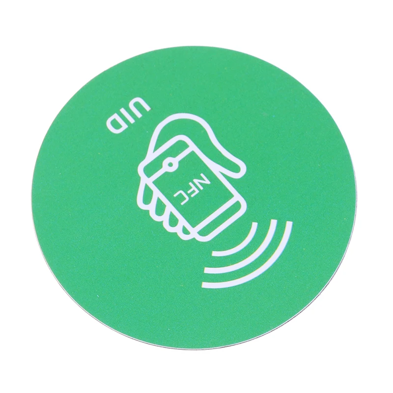 RFID 125KHz T5577 Rewritable Sticker Keytag Anti Metal Interference Label Writable Key Token Tag Card Duplicate Clone NFC Tags