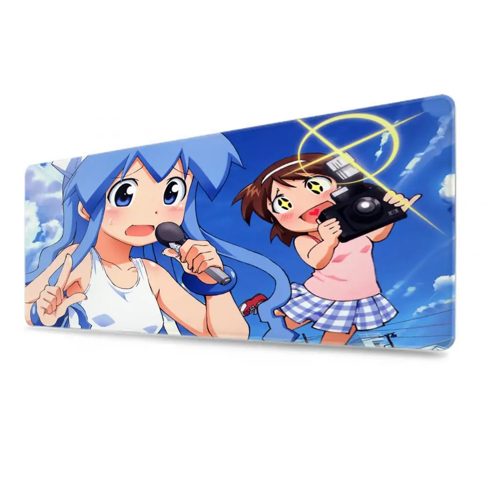 Squid Girl Mouse Pad Gaming Large Mousepad extended mouse pad computer non-slip carpet computer mousepad Anime office table mat