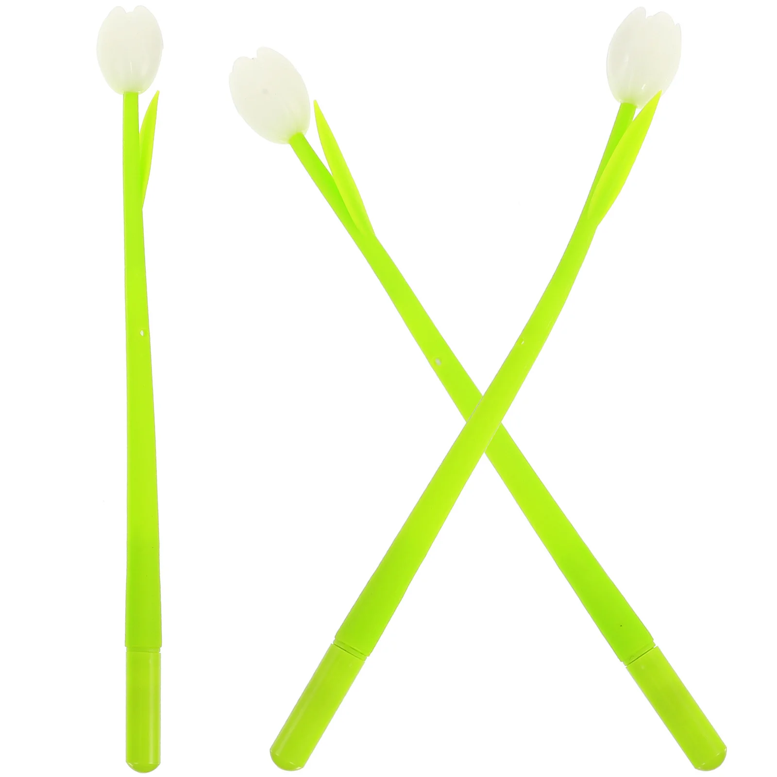 

3Pcs Swing Gel Pen Cute Plant Design Writing Pens Fine Workmanship Smooth for Office School Stationery Supplies
