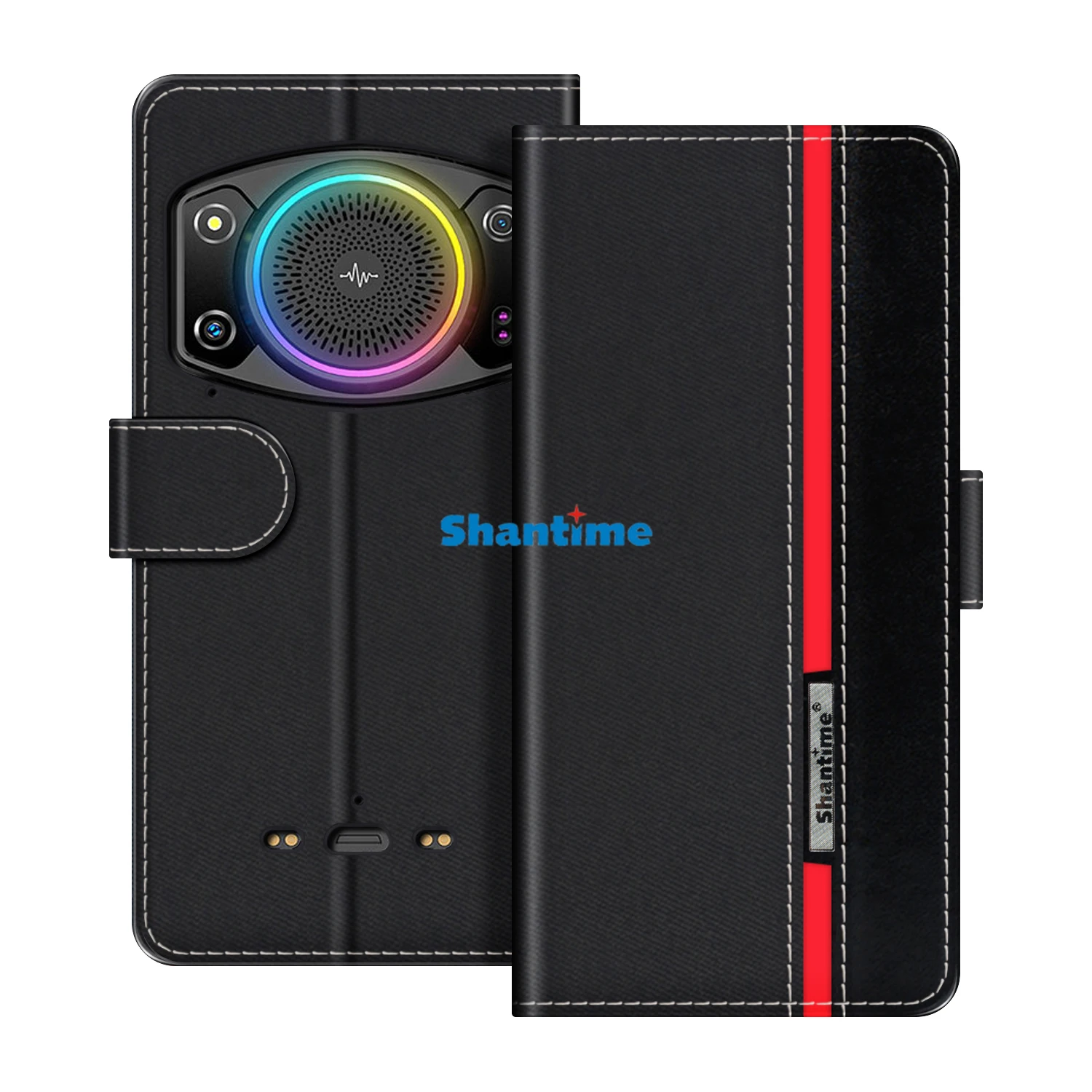 Compatible con Ulefone Armor 21 funda protectora libro cartera funda para teléfono móvil funda plegable soporte funda para teléfono móvil