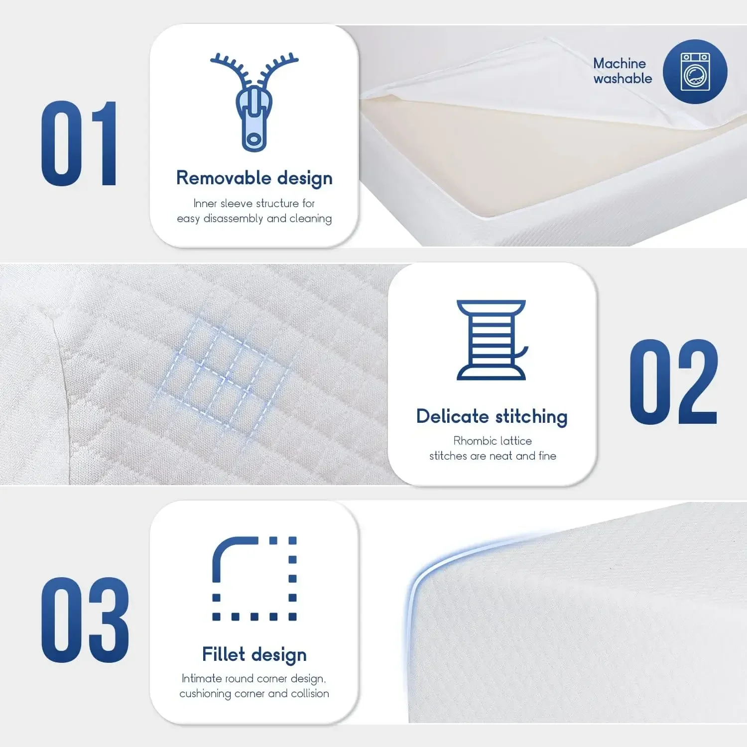 Twin Matras 6 Inch Gel Traagschuim Matras Queen Matrassen. Certipur-Us Gecertificeerde Matras