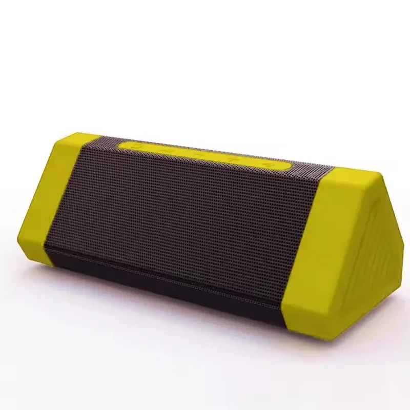Portable Bluetooth Speaker HiFi Stereo Subwoofer RGB Lighting Karaoke Outdoor Wireless Sound System Plastic Cabinet