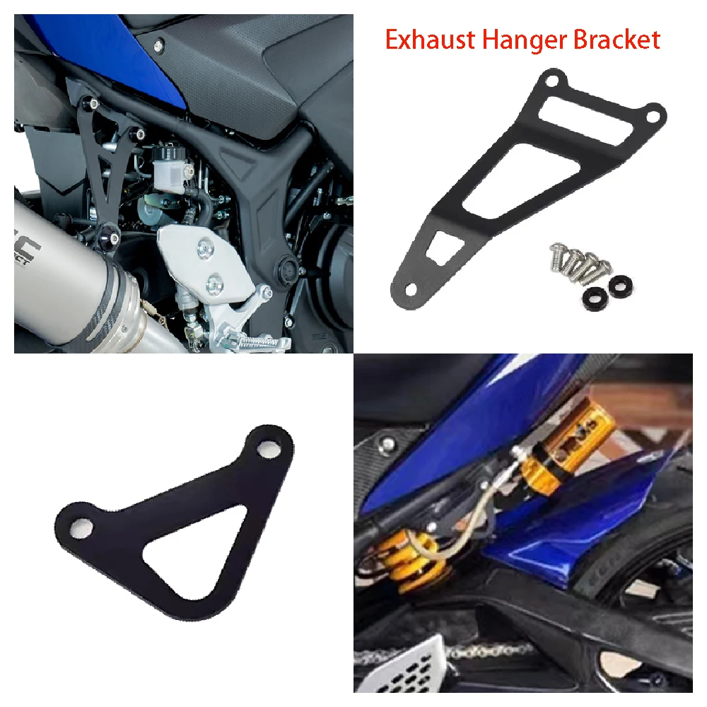 

Fits for Yamaha YZF R3 R25 ABS MT03 MT-03 MT25 2015-2024 Motorcycle Racing Race Hook And Exhaust Hanger Replacement Bracket Kits