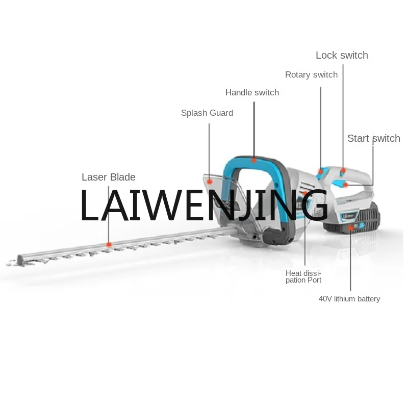 

RWJ Green Reed Machine Electric Brushless Green Hedge Pruning Machine