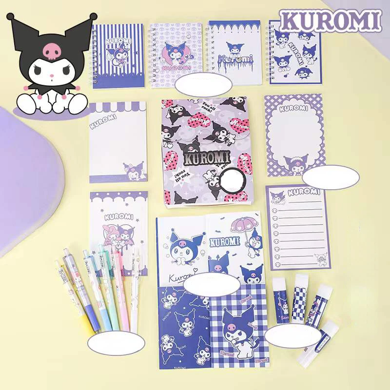 Kulome Big Gift Box Creative Cartoon Sanrio Student Surprise Blessing Bag Value Stationery Gift Pack DIY Toy Kawaii Gift