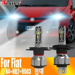 2x H4 Led Headlight Canbus No Error HB2 9003 Car Bulb High Power 6000K White Light Diode Lamp 12v 55w For Fiat Punto Evo Panda