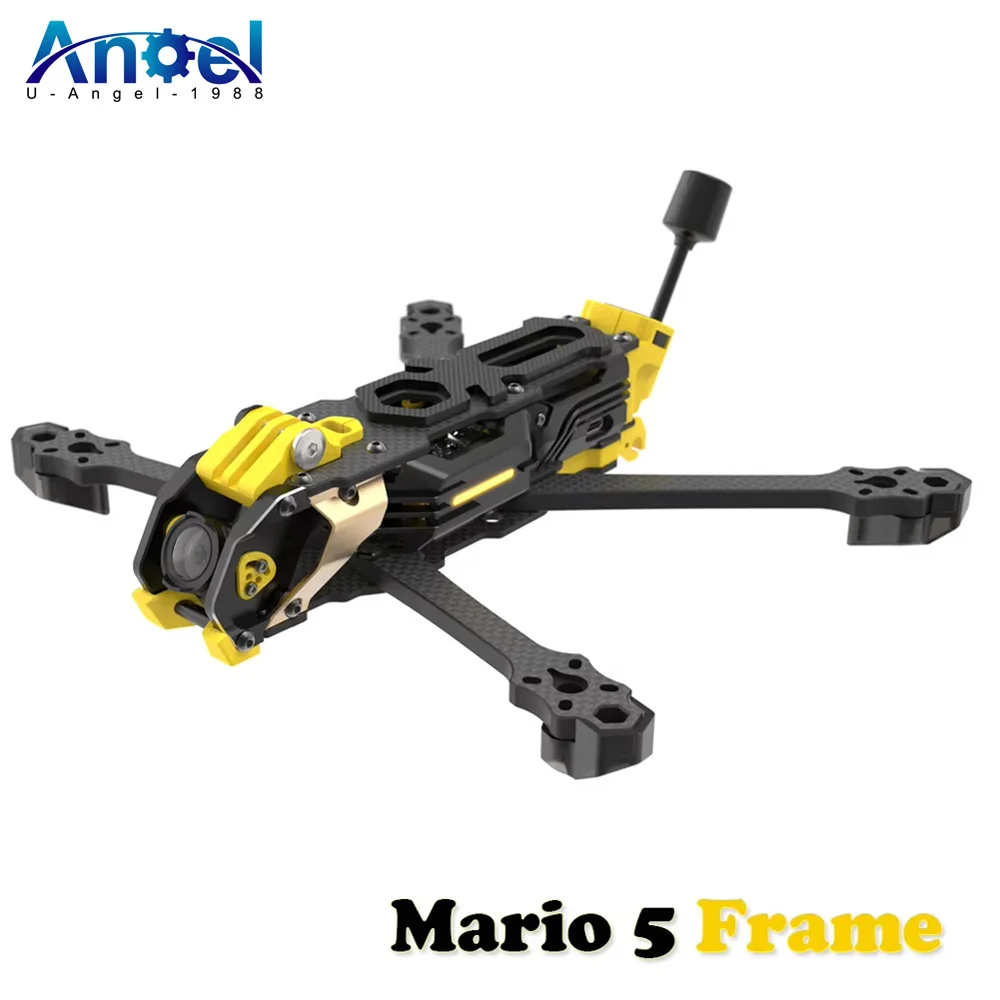 SpeedyBee Mario 5 Frame Kit DC / XH Version with Carbon Fiber Plate FPV Freestyle RC Racing Drone