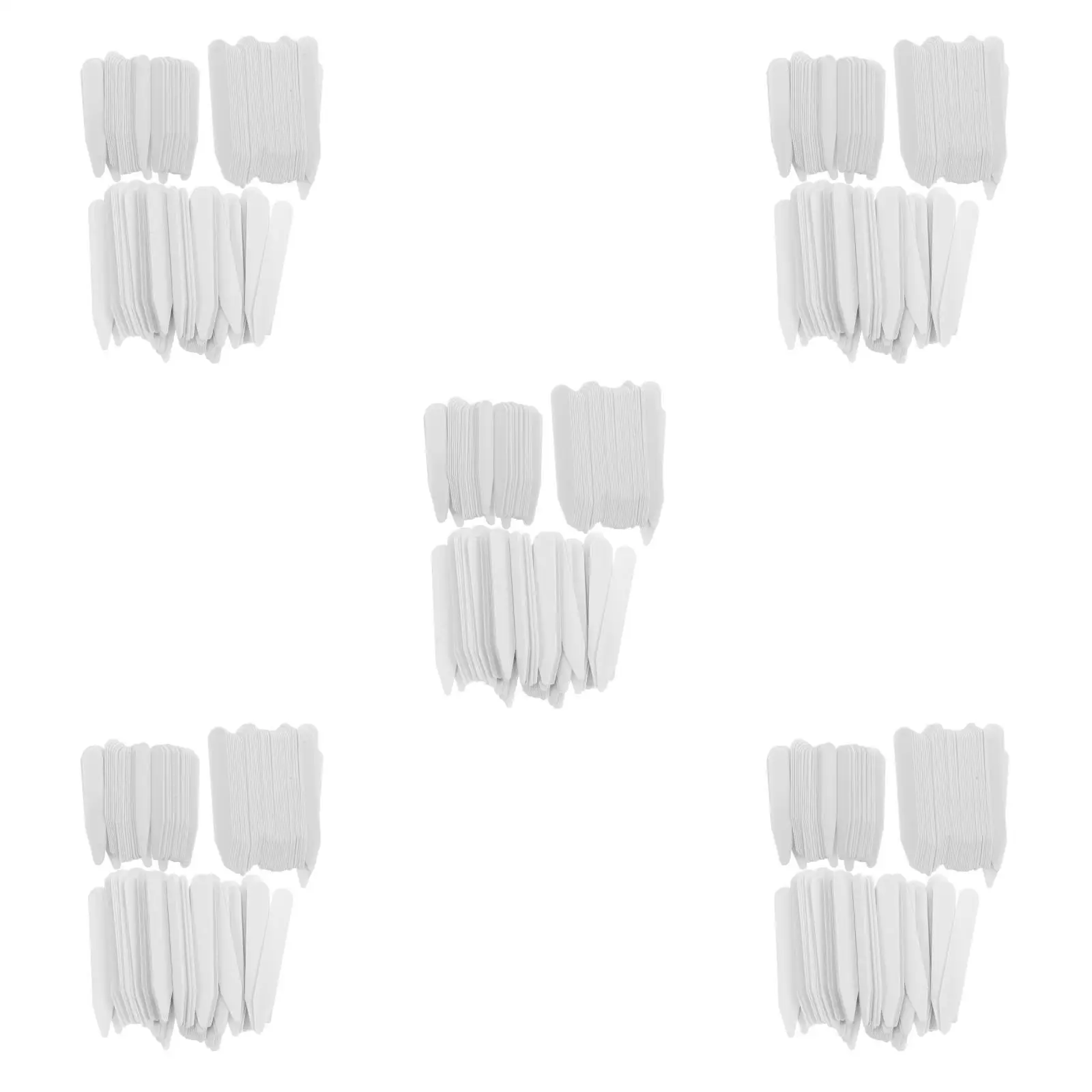 ชุดอุปกรณ์เสริมคอเสื้อ 5 ชิ้น สำหรับเสื้อเชิ้ต ช่วยพยุงทรงเสื้อให้ดูเรียบเนียน