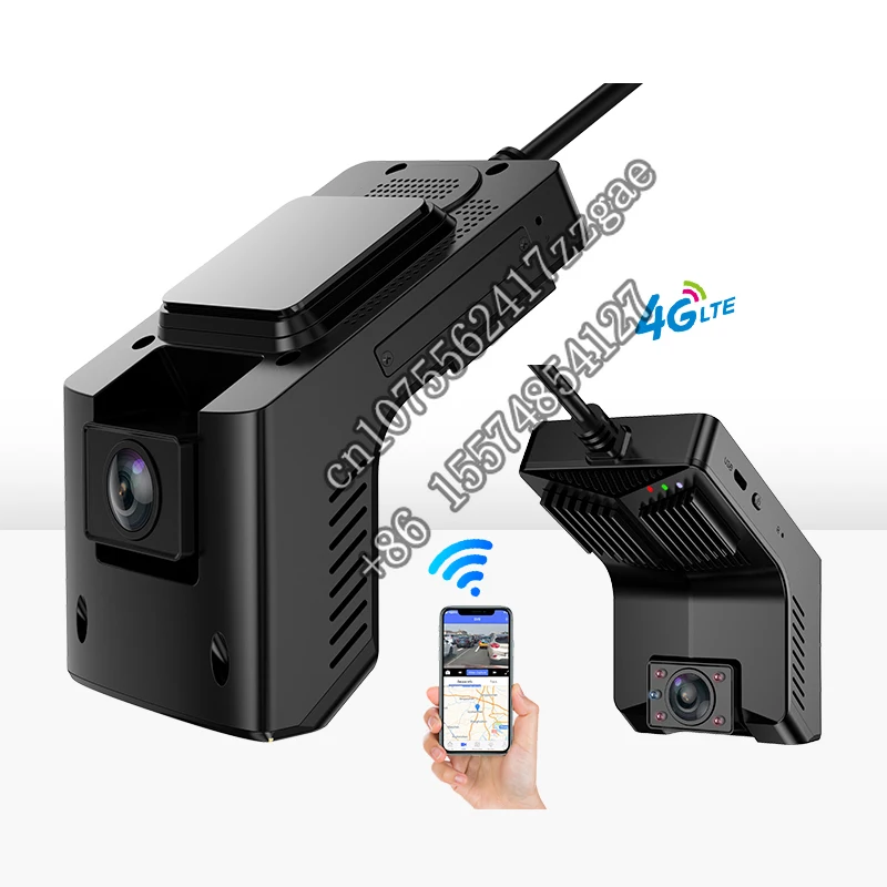 CMSV6 Inside  4G Mini Hidden Android Car DVR FHD 1080P Dash Cam IR GPS WiFi Live ing For Taxi Drive Video Recorder