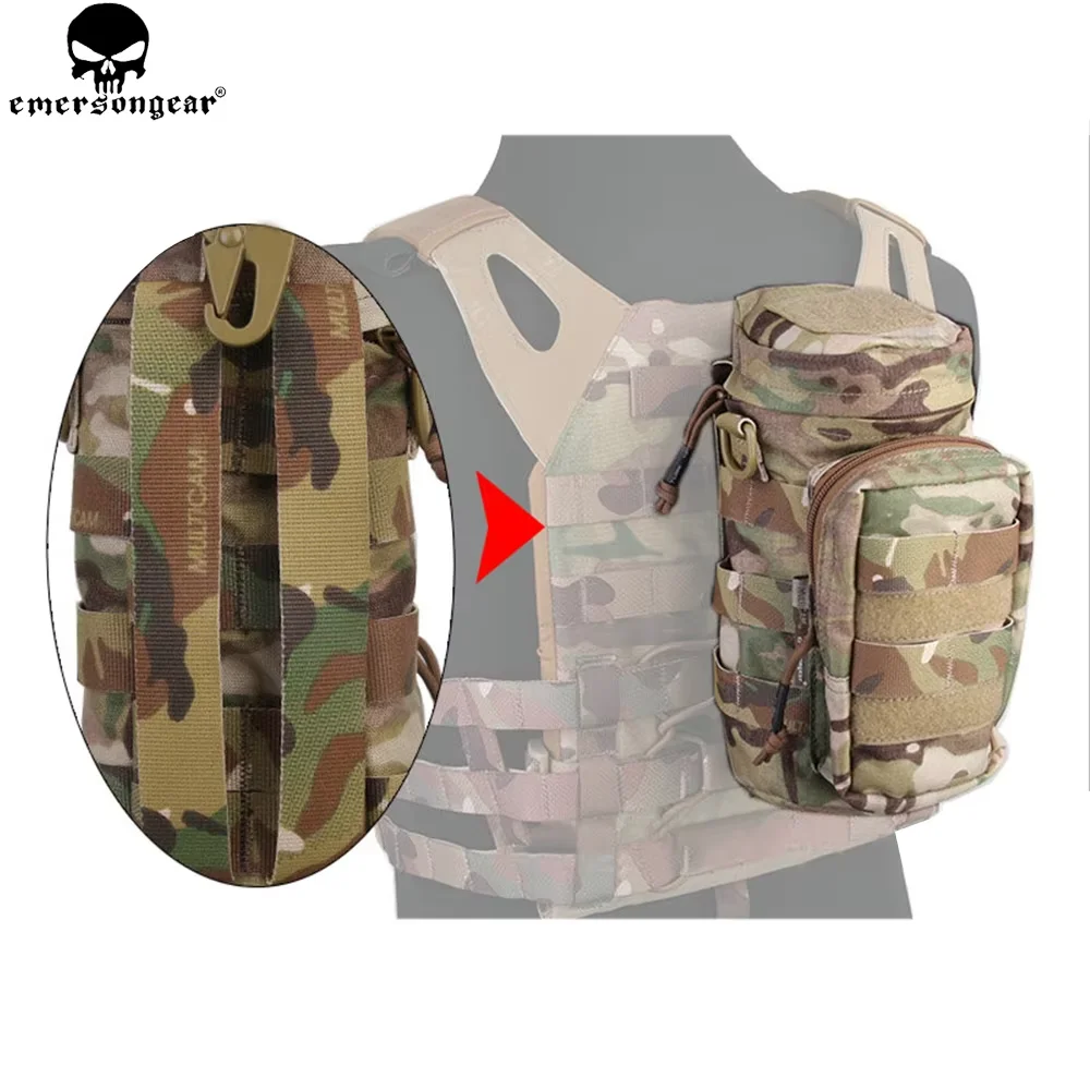EMERSONGEAR Mochila táctica MOLLE negra multicam combate y caza - imagen 5