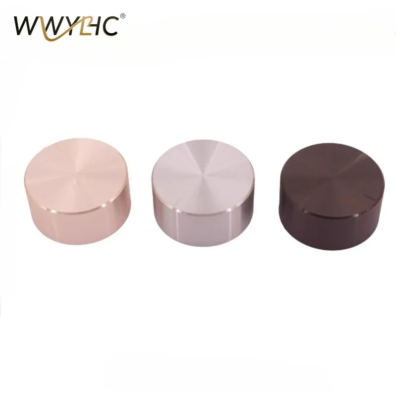Suitable for Potentiometer Knob Cap Amplifier Chassis Audio Adjustment Matching Aluminum Volume