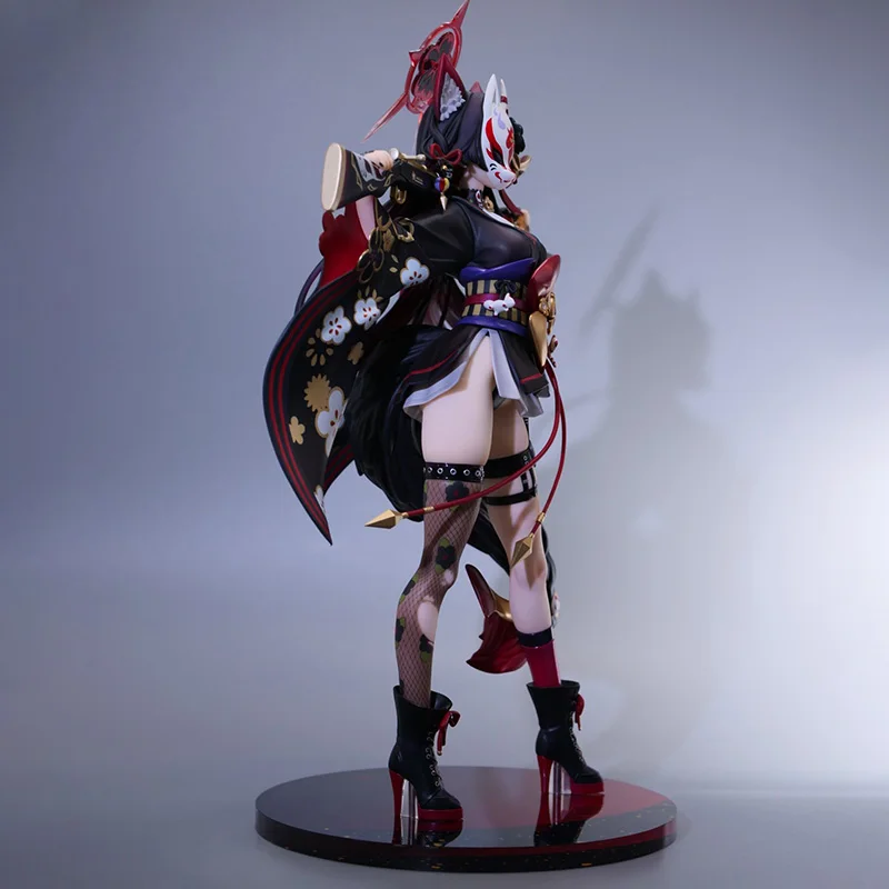 الأزرق الأرشيف أنيمياتيو الثعلب بان واكازاو نموذج لجسم مصغرة عمل الشكل سطح المكتب جمع لعبة الحلي الديكور الهدايا