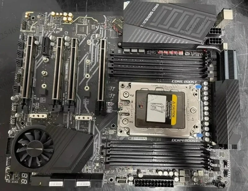 95% New TRX40PRO 10G Desktop Motherboard Support Threadripper 3960X 3970X Processor Server Mainboard