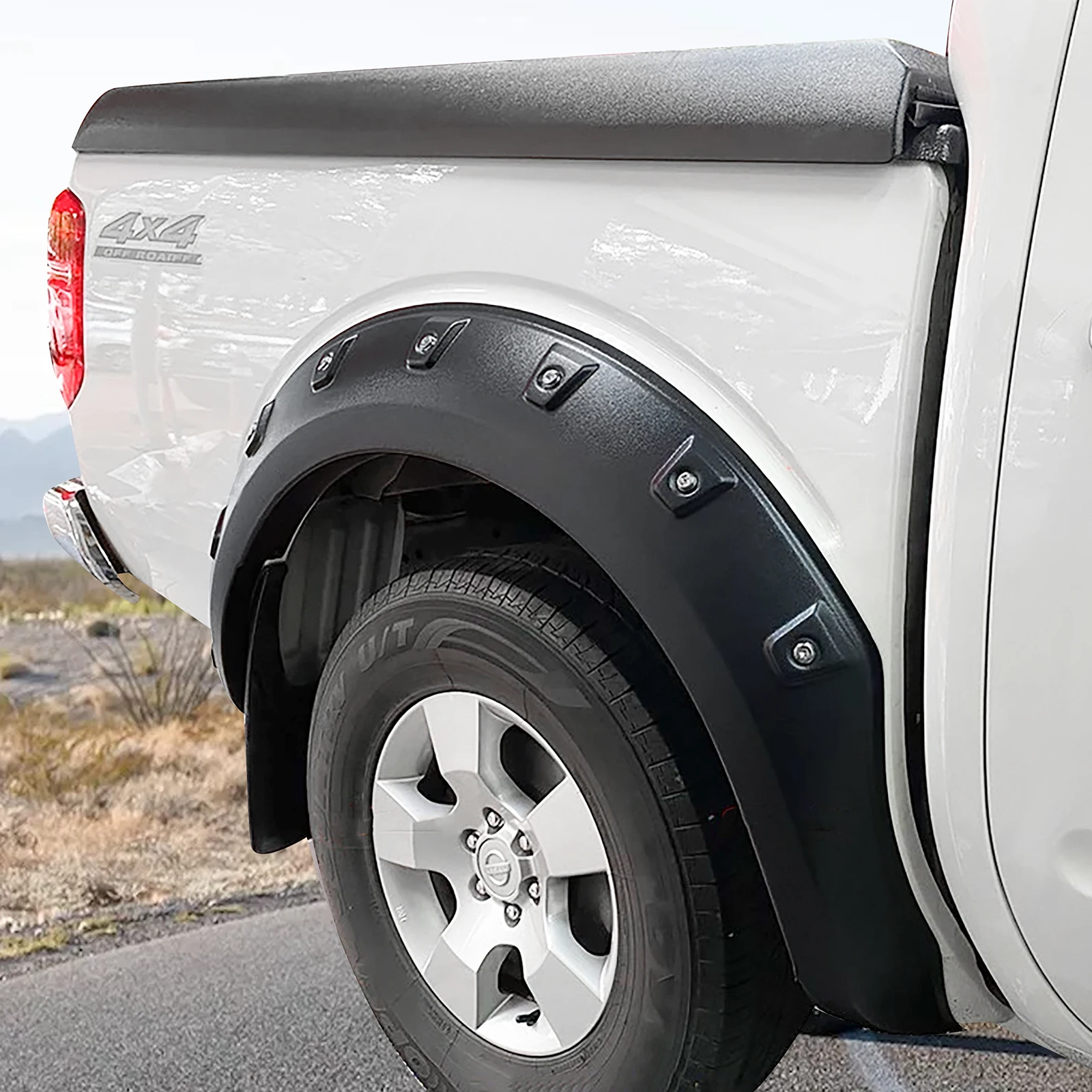Pocket Style Fender Flares For Nissan Navara D40 2006 2007 2008 2009 2010 2011 2012 2013 2014 Wheel Arch 4X4 Car Accessories