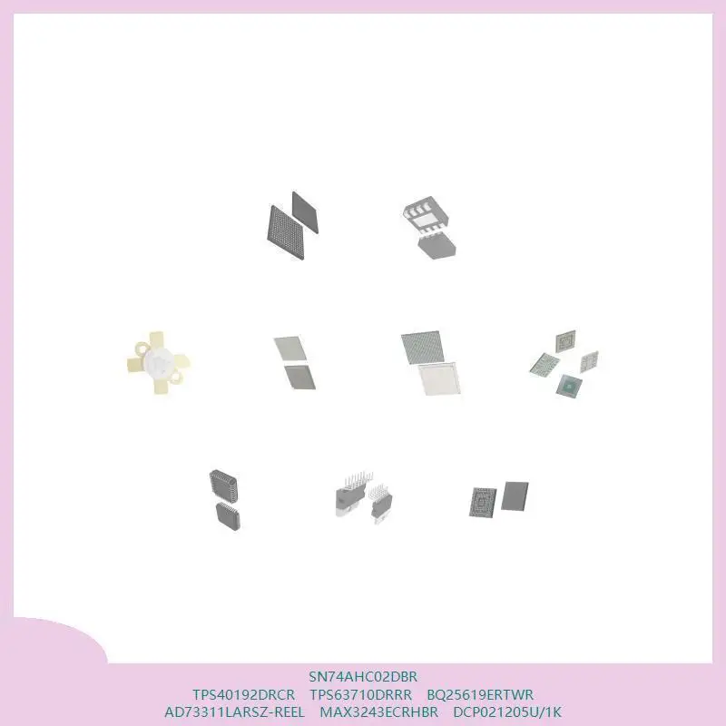 

SN74AHC02DBR TPS40192DRCR TPS63710DRRR BQ25619ERTWR AD73311LARSZ-REEL MAX3243ECRHBR DCP021205U/1K