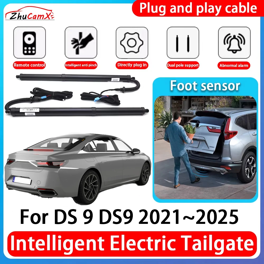 

ZhuCamX Car Power Trunk Electric Suction Tailgate Intelligent Tail Gate Lift Strut For DS 9 DS9 2021~2025