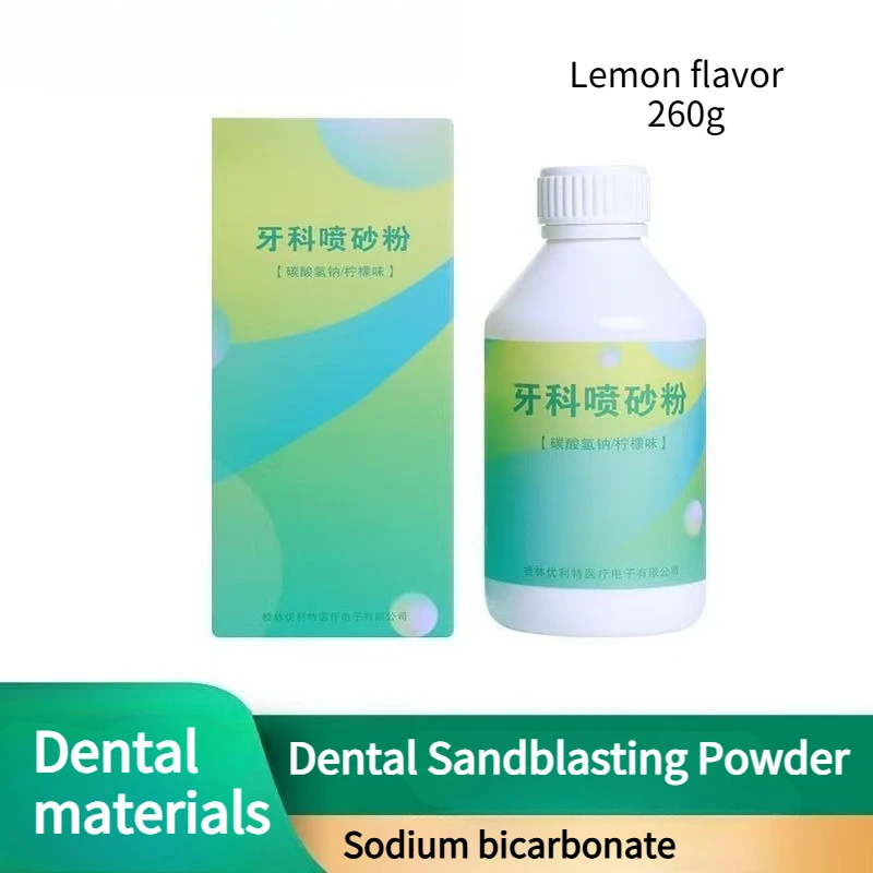 

Dental Materials Dental Sandblasting Powder Gingival Sandblasting Powder Sodium Bicarbonate Lemon Flavor Oral Cleaning Care Tool