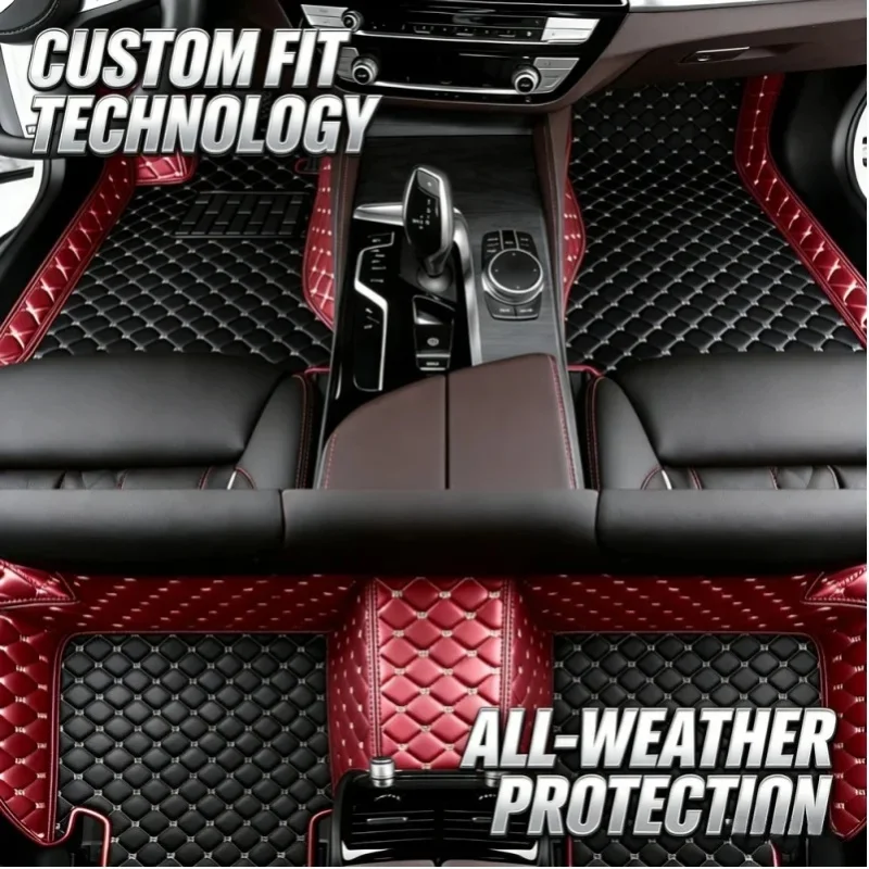 9D Vollflächige Maßgefertigte Autofußmatten für Smart Forfour 454 2004-2006 4-Sitzer, hohe Kante, wasserdicht, rutschfest, perfekte Passform, für jedes Wetter, kompletter Satz Auto-Fußmatten 3674