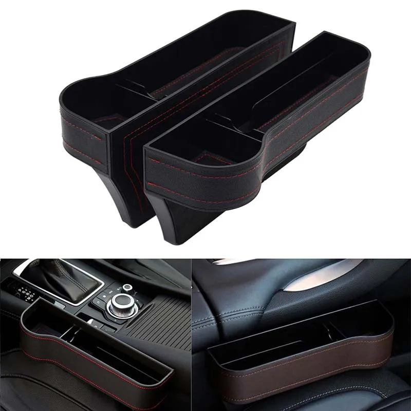 

Car Seat Storage Box Car Central Control Storage Box On Both Sides Interior Storage and Finishing Supplies Car Universal