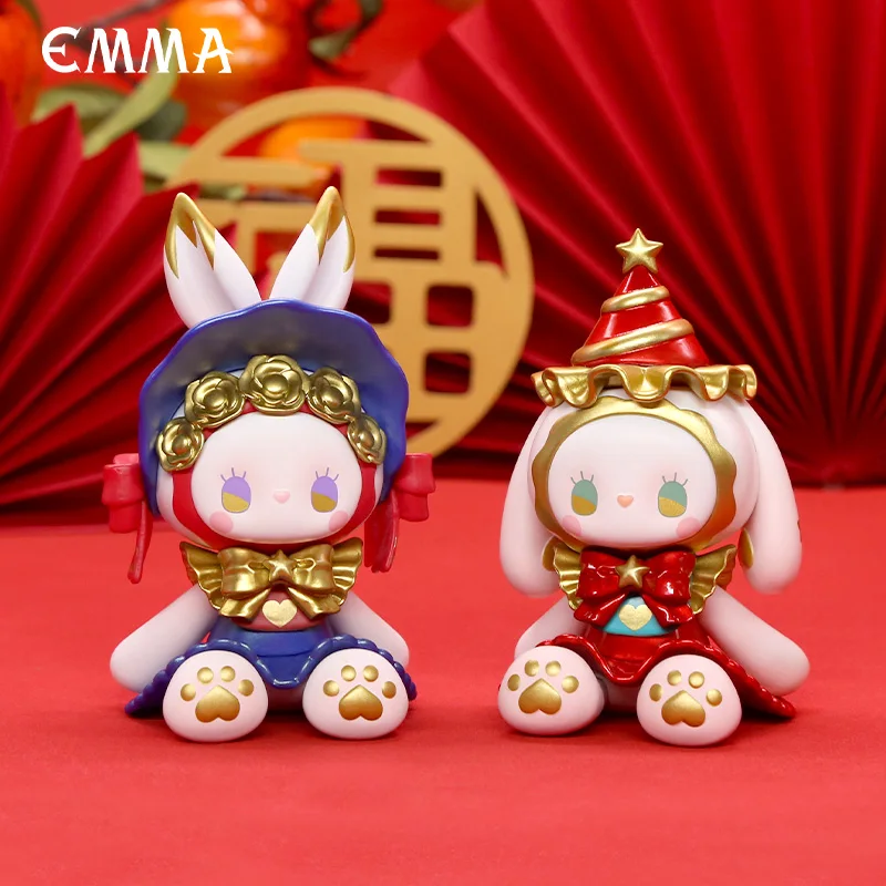 

Emma Chinese New Year Limited Model Figures Action Kawaii Toys Desktop Ornaments Home Decor Collection for Girls Birthday Gift