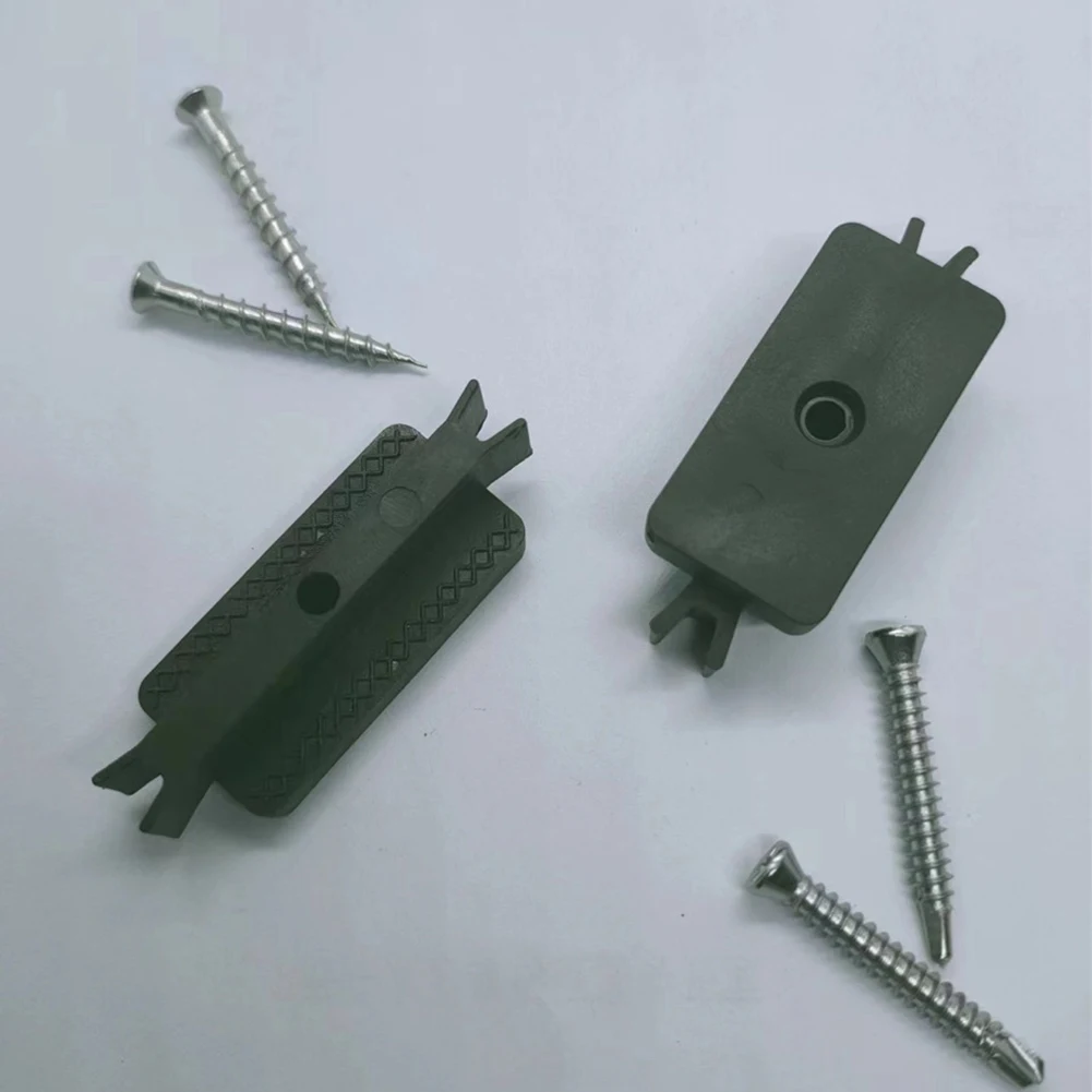 Réinitialisation de pont composite en queue d'aronde, sécurité, montage facile, sécurisé, intérieur, sol, cour, outil de jardin, outils de vie en plein air, accessoires, 50 pièces