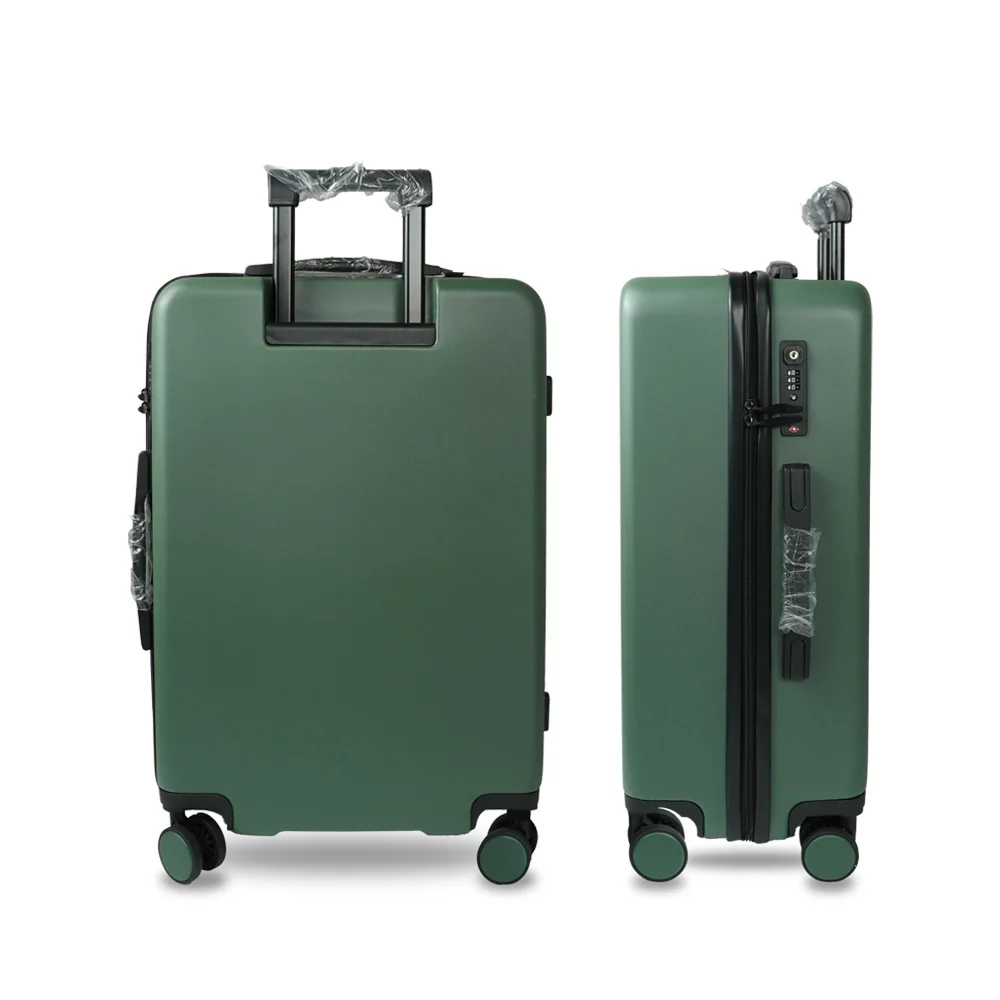 حقيبة سفر جديدة من الألومنيوم عالية الجودة لعربة الأعمال حقيبة سفر دوارة تحمل الأمتعة المتدحرجة 20/24/26/29 بوصة