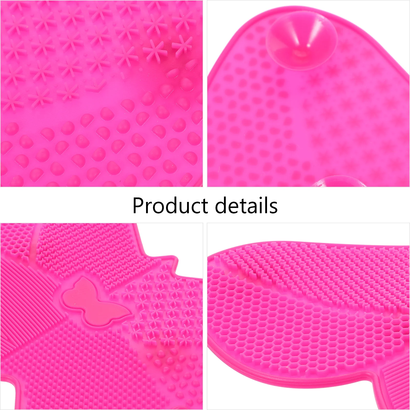 

Silicone Scrub Pad Brush Cleaner Makeup Electric Cleaning Mat Scrubber