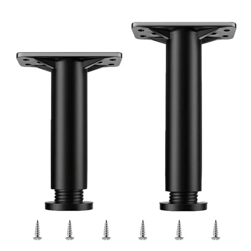 

Furniture Cabinet Sofa Legs Bed Beam Support Foot Steel Furniture Leg Heavy Duty Replacement Feet for Coffee Tables TV Bed