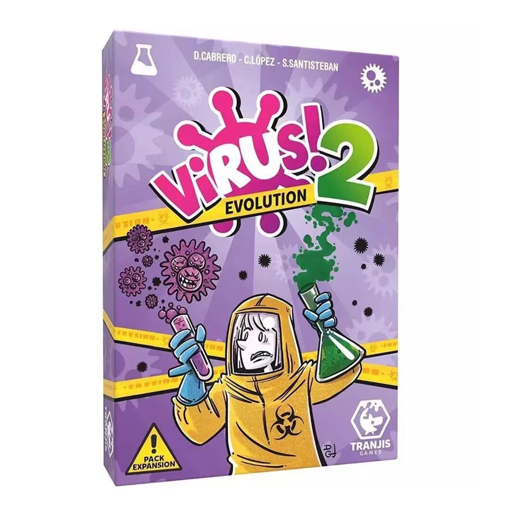 hot In Spanish Version Virus Card Game The Contagiously Virus 2 Card Correct Version Party Game For Fun Family Games