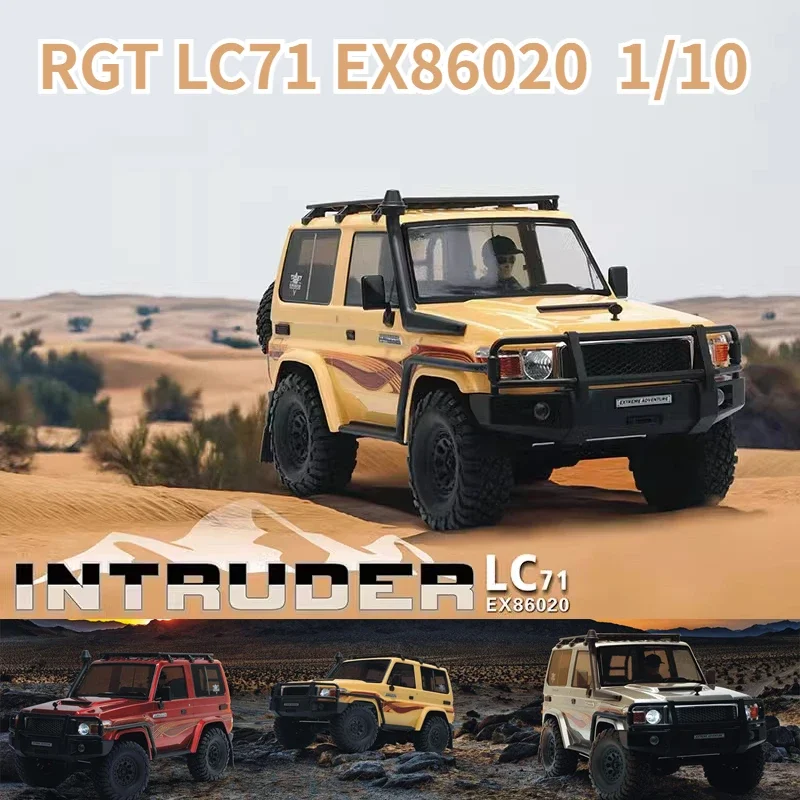 RGT EX86020 1/10 RC Auto LC71 INTRUDER 4WD 2,4G Off Road Klettern Crawler Fahrzeug Elektrische Fernbedienung Lkw Spielzeug modell Junge