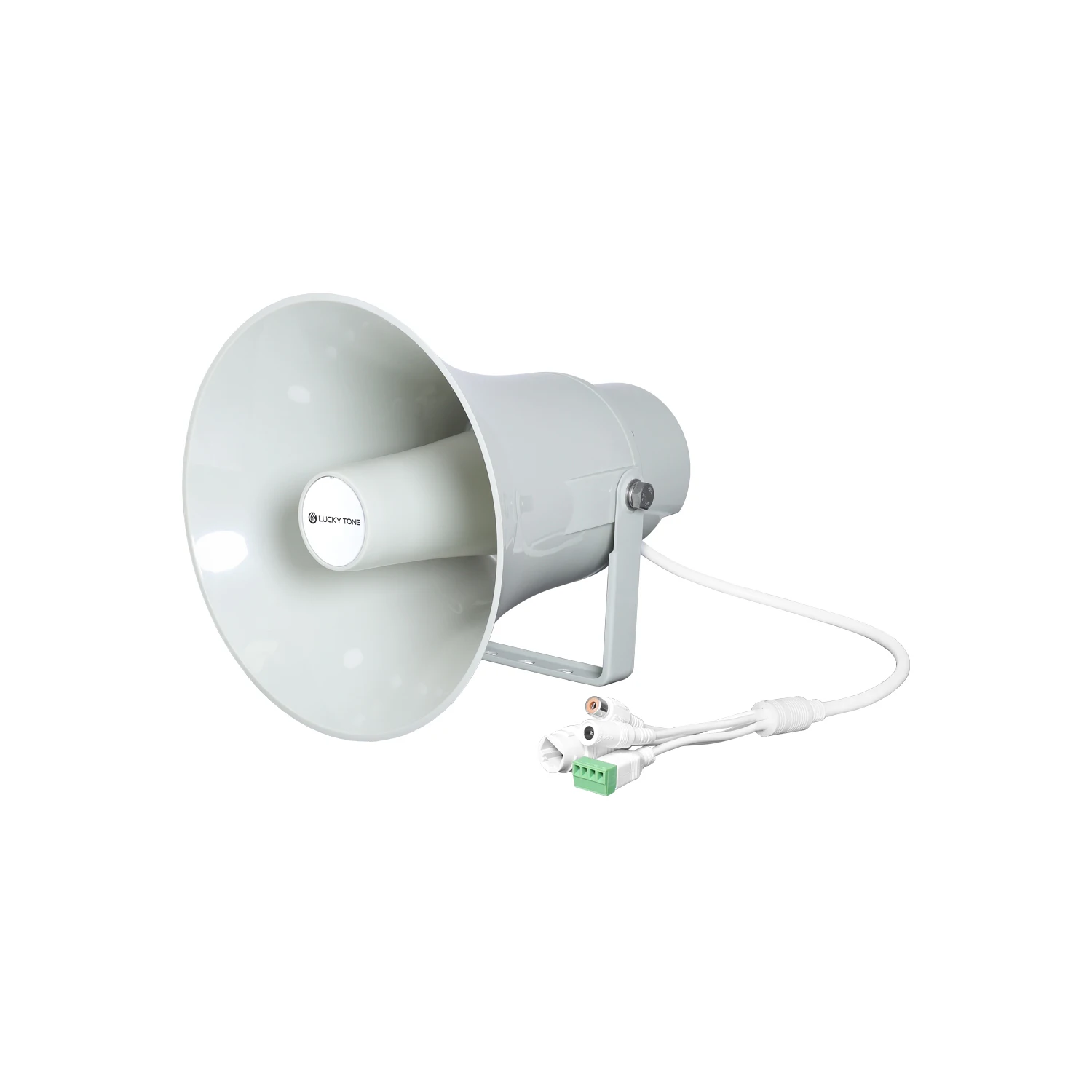 

ABS Outdoor Waterproof SIP Network Public Address System 30W Horn Speaker POE Power Supply