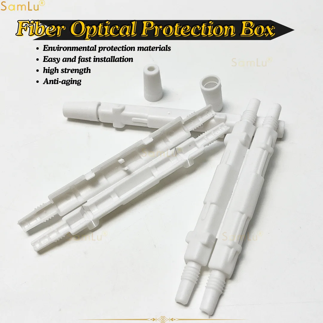 

Drop Cable Protection Box Optical Fiber Protection Box Small Round Tube Heat Shrink Tubing to Protect Fiber Splice Tray